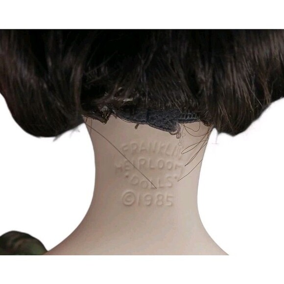 Franklin Mint Heirloom Vivien Leigh Doll Gone with The Wind Scarlett O Hara READ - Picture 7 of 7